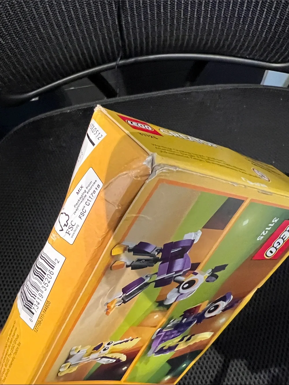 NIB LEGO Creator Purple and Yellow Fantasy Owl & Friend Building Set